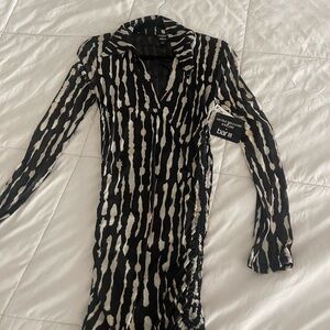 Slinky form fitting dress